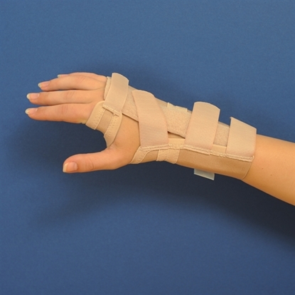 Attēls Short open orthosis without thumb (C50)